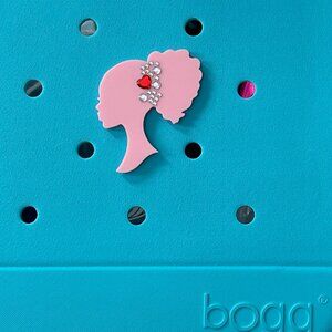 Valentine Curly Haired Barbie Bogg Char-Barbie Bogg Charm-Choose Your Color-New!